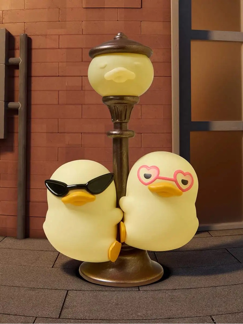 Yellow Duckoo Streetlamp Citywalk Series
